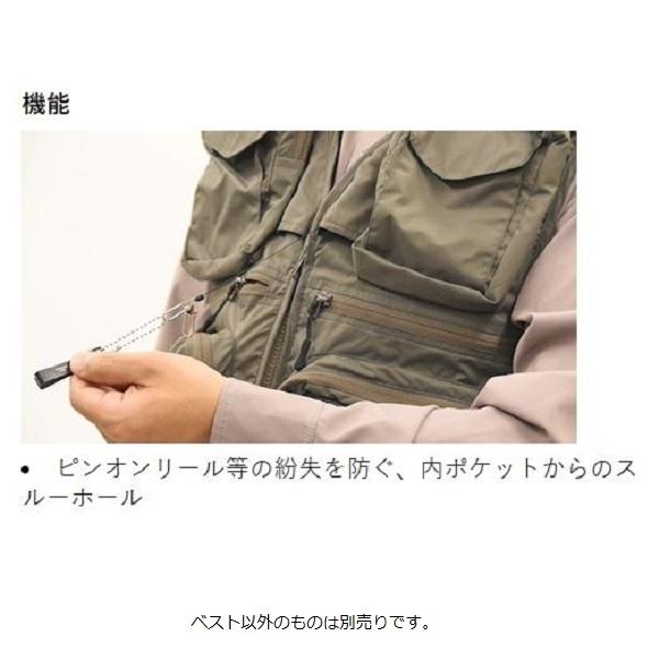 リバレイ フィッシングベスト 5430 RV マウンテンストリームフベスト