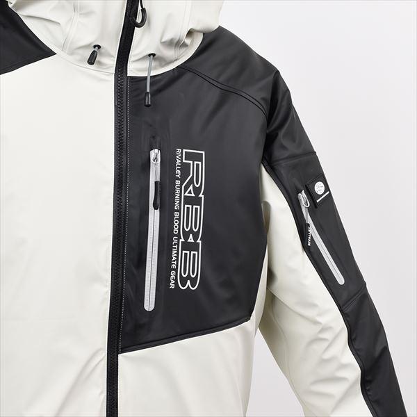 【美品】リバレイ 防寒服アウター 7686 RBB BLK/ホワイト M Rivalley（リバレイ） 防寒服アウター 7686 RBB フィッシャーマン
