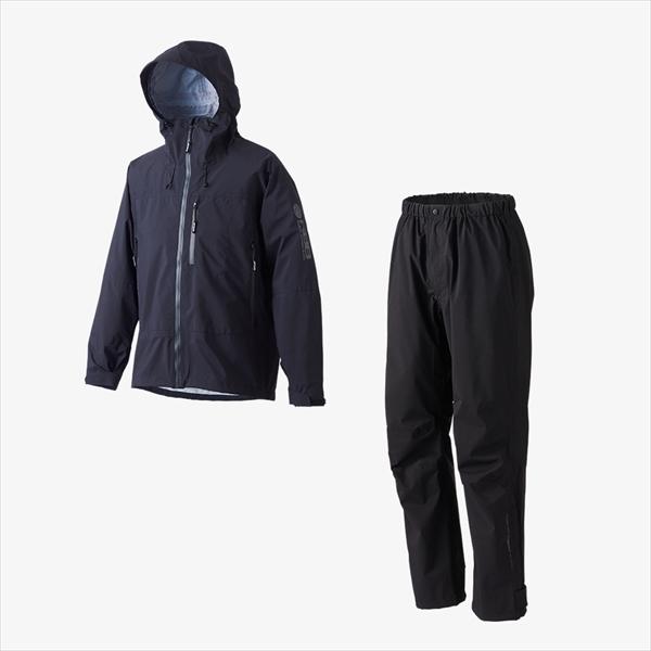 リバレイ レインウェア 7713 RBB タイドゲームレインスーツ ブラック M　（24年春夏モデル） | Rivalley