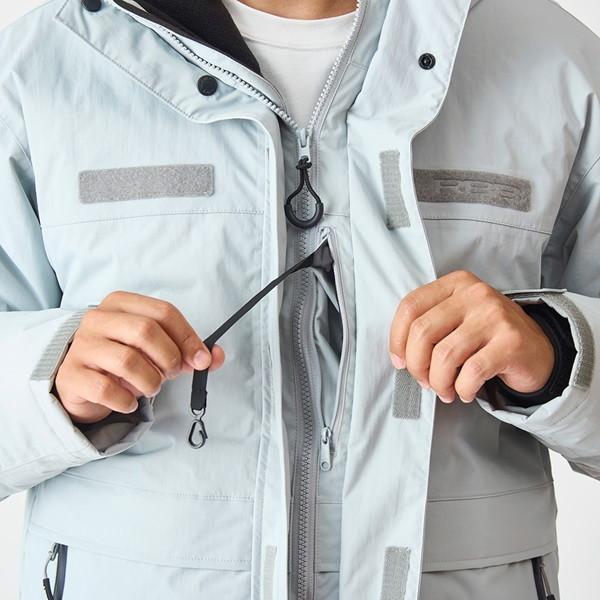 双進 防寒服アウター 7728 RBB オールウェザーウォームスーツ ブラック M Rivalley（リバレイ） 双進 防寒服アウター 7728 RBB オールウェザー