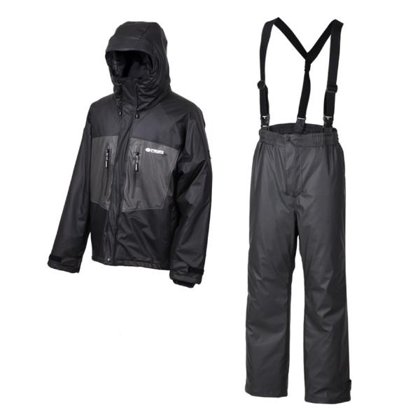 双進 防寒服アウター 7782 RBB フィッシャーマンウィンタースーツ 2 ブラック M | Rivalley
