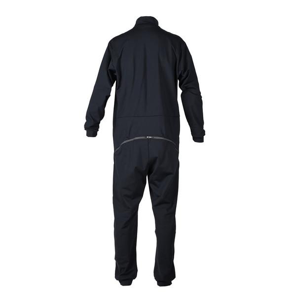 双進 防寒服アウター 7787 RBB ストレッチウォームカバーオール ブラック XLの画像
