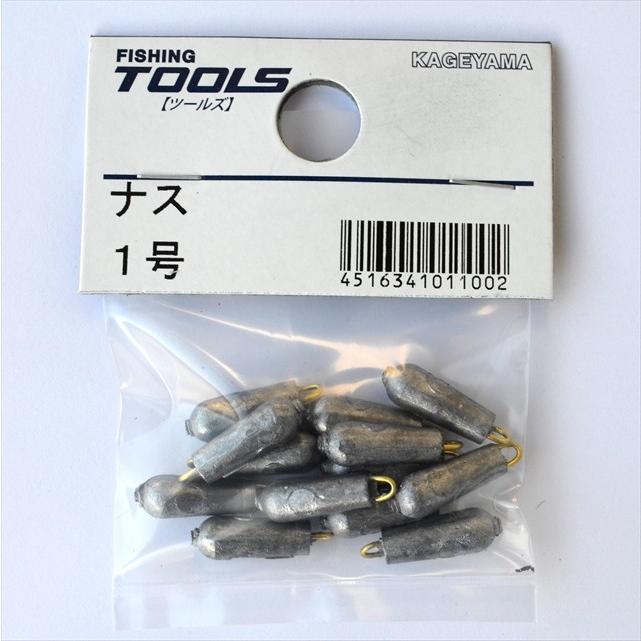 景山産業 ナス型オモリ パック １号 釣具のキャスティング Paypay店 通販 Paypayモール