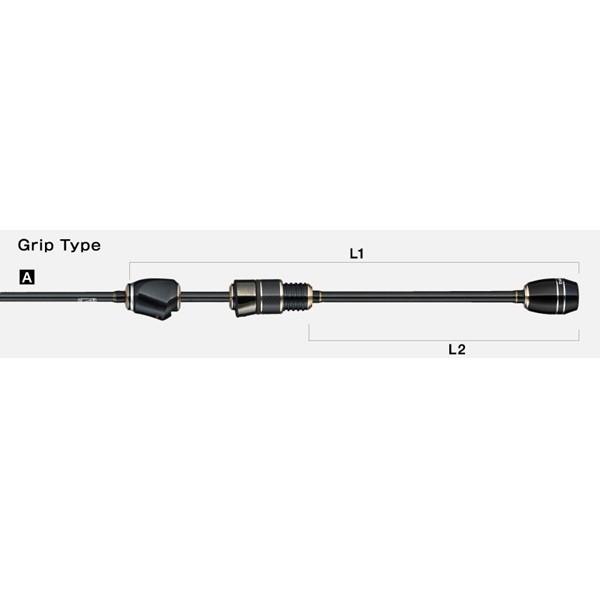 テイルウォーク トラウトロッド シルバーナ 瀧 TZ 57リミテッド