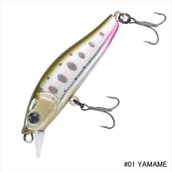 テイルウォーク クレイジーストリームミノー 01 ヤマメ トラウトプラグ 最新作売れ筋が満載