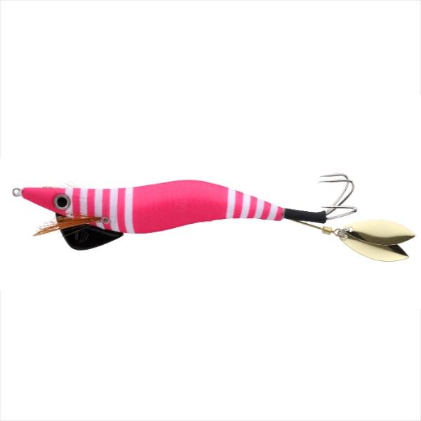 アルファタックル 仕掛け 蛸餌木 プリプリポルポ 3.5号/35g #03 魅惑のピンクボーダー | alpha tackle