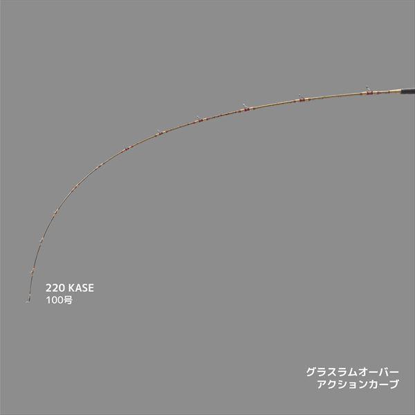 alpha tackle（アルファタックル） 船竿 グラスラム オーバー 220 KASE