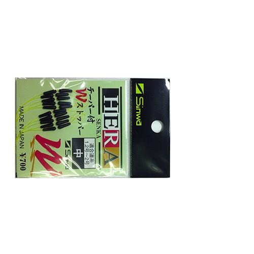 シンワ ヘラ専科テーパー付Wストッパー中 徳用10入 へラ用仕掛け | 