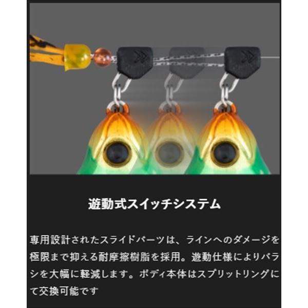 ジャッカル タイラバ 鯛ラバ TGビンビンスイッチ キャンディ 100g グリーンゴールド | JACKALL | 03