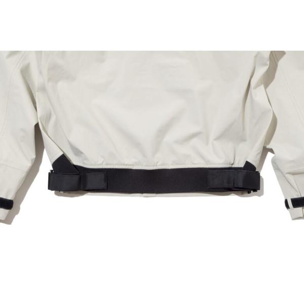 ジャッカル レインウェア ウェーディングショートジャケット JA-A003 ブラック Lの画像