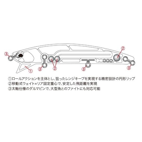 デュオ シーバスルアー タイドミノースペクター135SSR CMA0946 派手アユ | DUO（ルアー） | 01