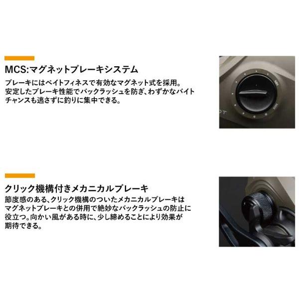 オクマ ベイトリール Ceymar ODT セイマーオーディーティ 100HA_5