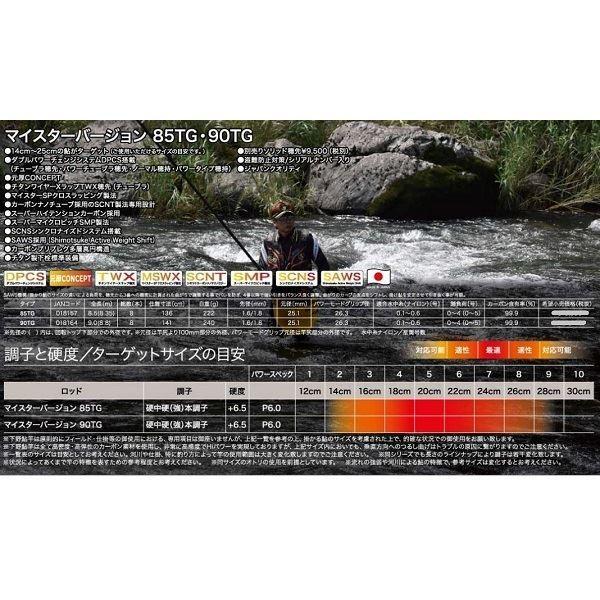 訳あり】下野(SHIMOTUKE) 鮎竿 MJB マイスターバージョン 85TG