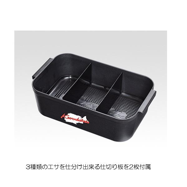 黒鯛工房 餌箱 カセ筏師 イカダバッカン専用 エサトレー ET-B : 釣具の