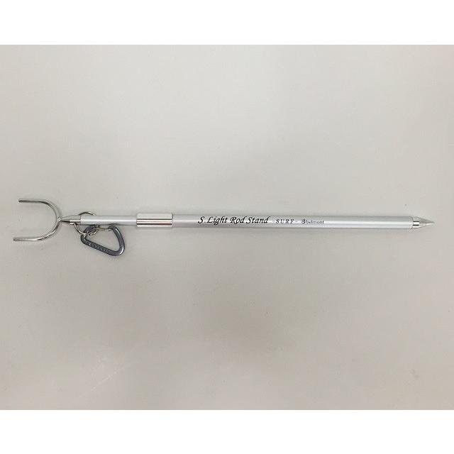 ベルモント ｍｓ２１８ ショートライトロッドスタンド サーフ シルバー 竿立て 21人気特価