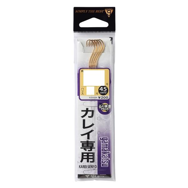 がまかつ (糸付)カレイ専用(金) 12号-ハリス3号 | Gamakatsu