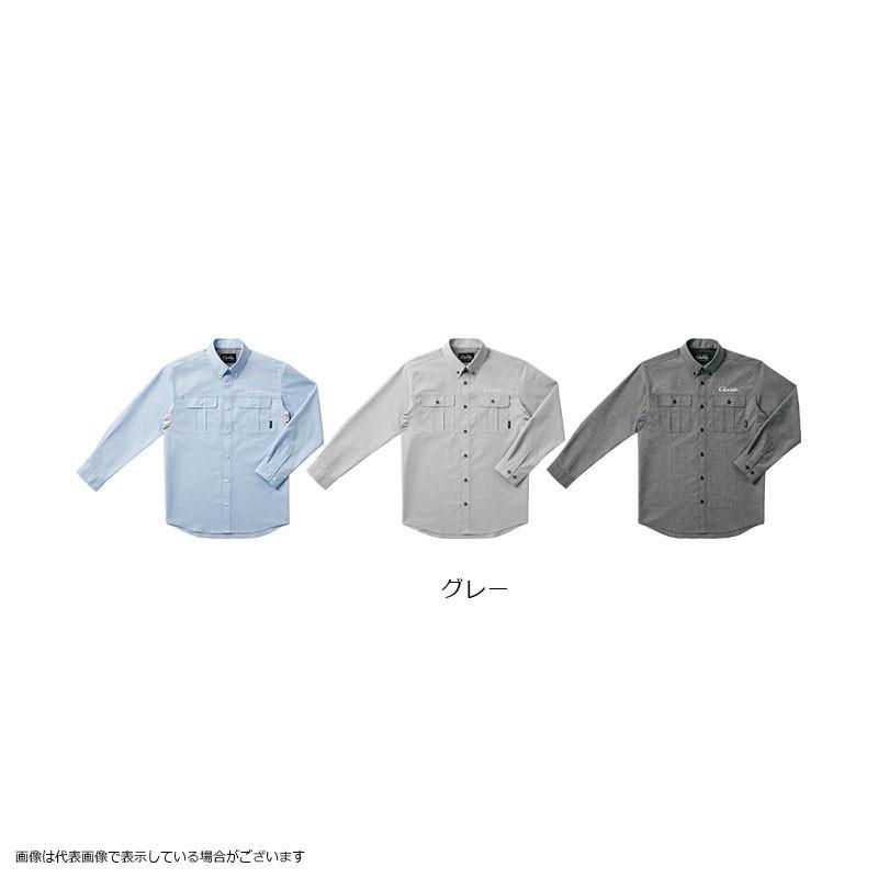 感謝の声続々 がまかつ ウェア Gm3454 ダンガリーシャツ グレー Ll Supplystudies Com