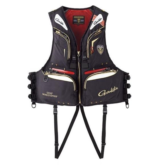 Gamakatsu GORE WINDSTOPPER ライフジャケット Gamakatsu がまかつ ウィンドストッパー（R)フローティング