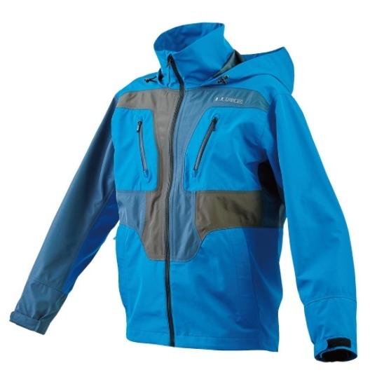 がまかつ レインウェア Le4006 アクティブフィットレインジャケット ホライゾンブルー Ll 新品 本物 当店在庫だから安心