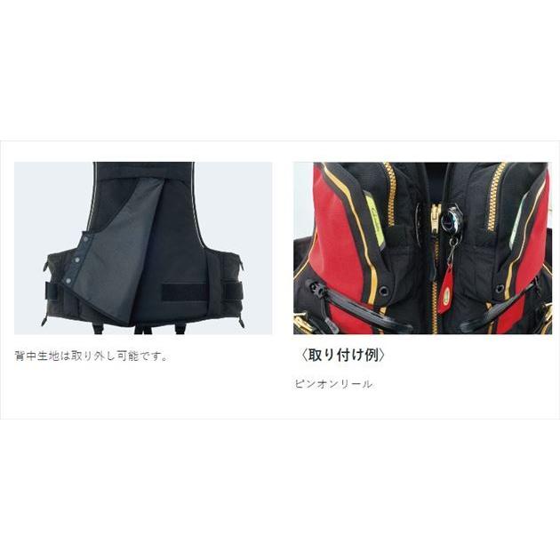 Gamakatsu BLACK WORKS ライフジャケット LL