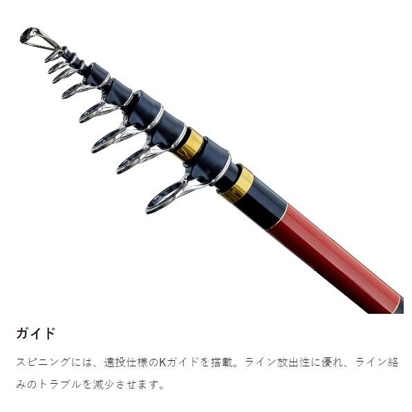 Gamakatsu（がまかつ） 遠投竿 がま磯 カゴ アルティメイト スペック