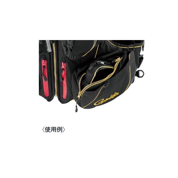 がまかつ ライフジャケット GM2183 アルテマシールドプロ フローティングベスト ブラック/カーボンブラック Lの画像