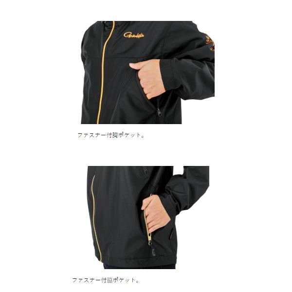 がまかつ 防寒服アウター GM3792 ウィンドブレーカー ブラック×ゴールド LL_4