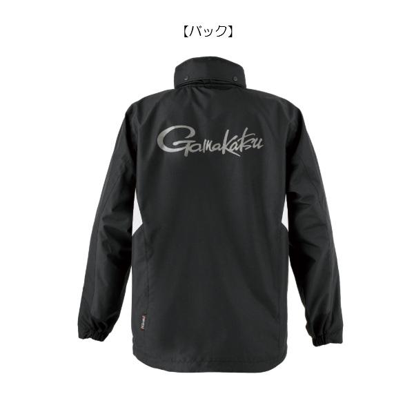 がまかつ 防寒服アウター GM3792 ウィンドブレーカー ブラック×ホワイト L_1