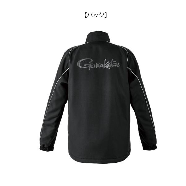 がまかつ 防寒服アウター GM3795 コアサーモジャケット ブラック×ブラック Lの画像