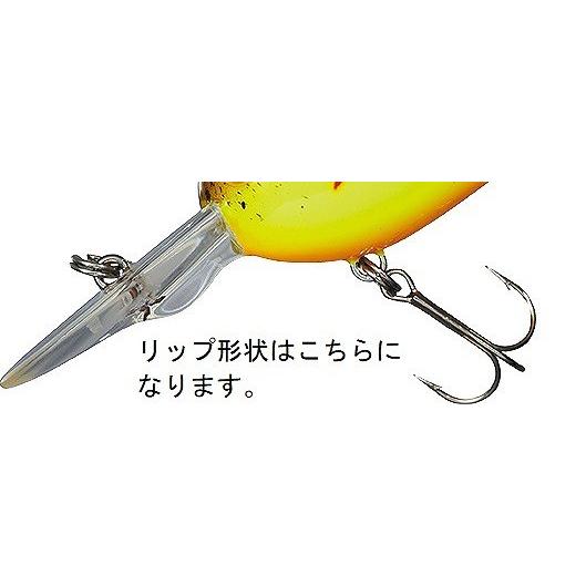 【ネコポス対象品】ダイワ タイニーピーナッツ DR オレンジコーチドッグ バスルアー | DAIWA（釣り） | 01