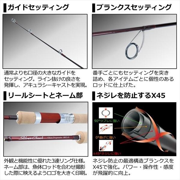 ダイワ シルバークリーク グラス プログレッシブ 46ULB-G / 渓流