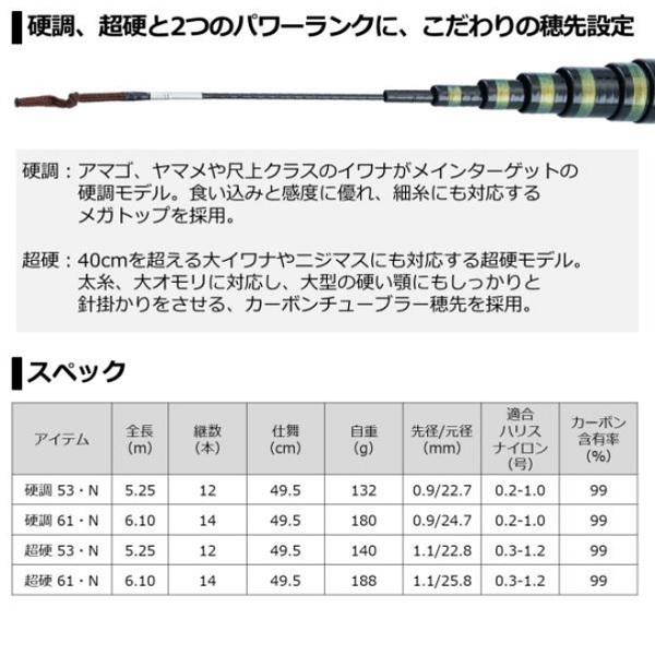 DAIWA（ダイワ） 源弓 超硬 53・N 渓流竿 : 釣具のキャスティング