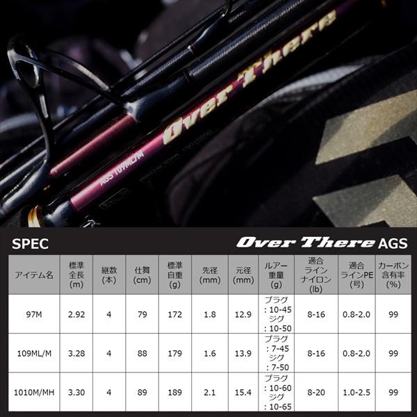 DAIWA(釣り) ダイワ オーバーゼア AGS 109ML/M 2021モデル DAIWA(釣り) ダイワ オーバーゼア AGS 109ML/M 2021モデル