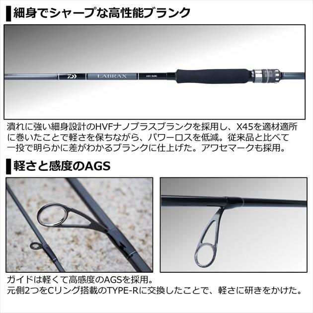 リバーダイワ LABRAX ラブラックス AGS 110M-3・N DAIWA（ダイワ） シーバスロッド ラブラックスAGS 110M-3・N(3ピース