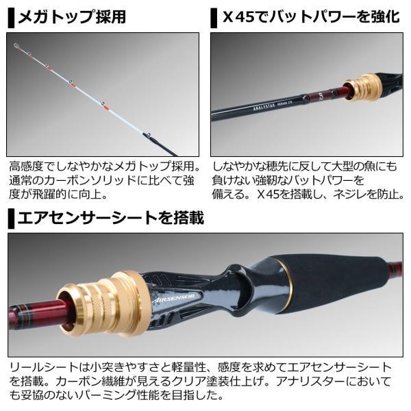 DAIWA（ダイワ） アナリスターメバル 270(2ピース) メバル竿 : 釣具の