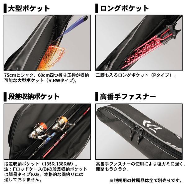 DAIWA（ダイワ） F ロッドケース 128R(B) ブルー ロッドケース : 釣具 