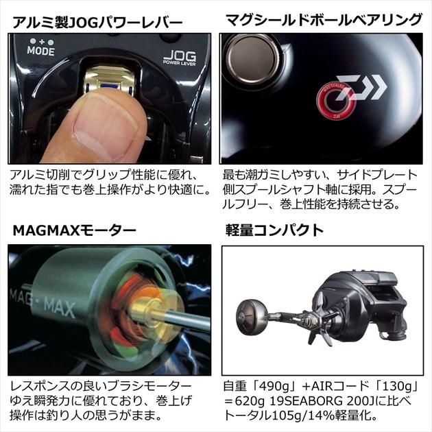 ダイワ 電動リール 22シーボーグ 200J-DH(右) | DAIWA（釣り） | 04