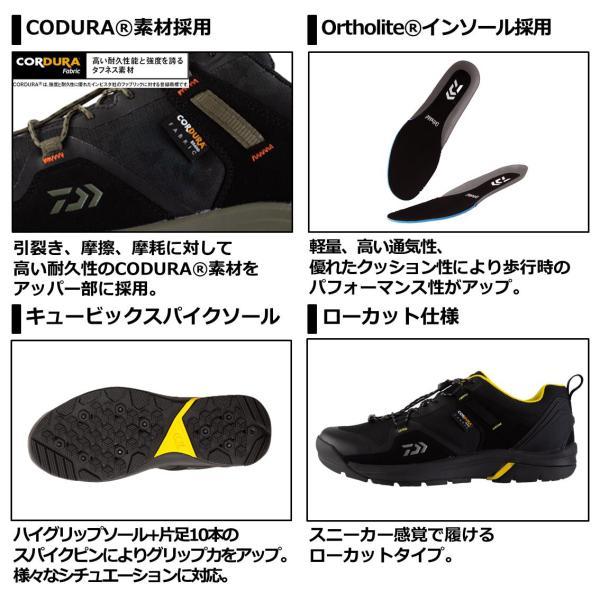 DAIWA（ダイワ） DS-2102QS フィッシングシューズ スパイク グリーン 
