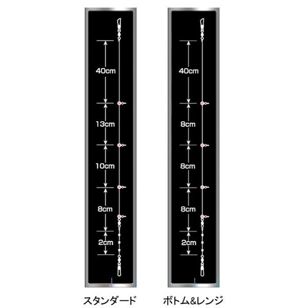 ダイワ 仕掛け 快適カワハギ幹糸仕掛けSS RM(RYO'S METHOD) スタンダード 4本針4号 | DAIWA（釣り） | 01