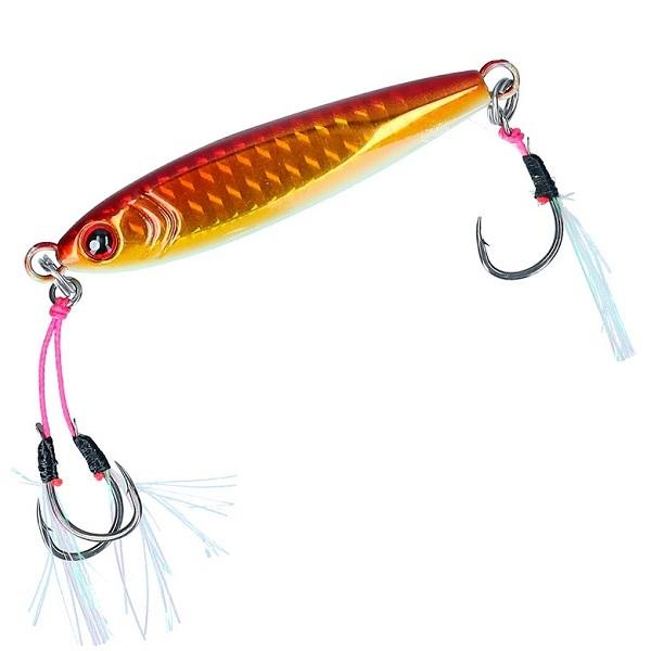 【ネコポス対象品】ダイワ メタルジグ ソルティガ CVジグSLJ(スーパーライトジギング) 40g PH赤金GB | DAIWA（釣り）