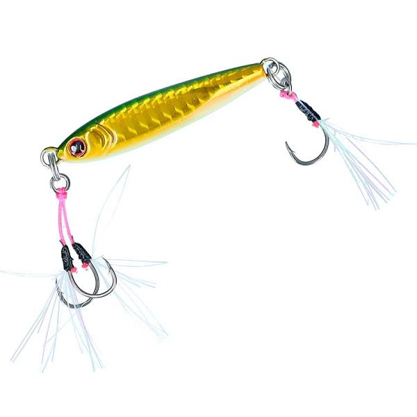 【ネコポス対象品】ダイワ メタルジグ ソルティガ CVジグSLJ(スーパーライトジギング) 60g PHグリーンGGB | DAIWA（釣り）