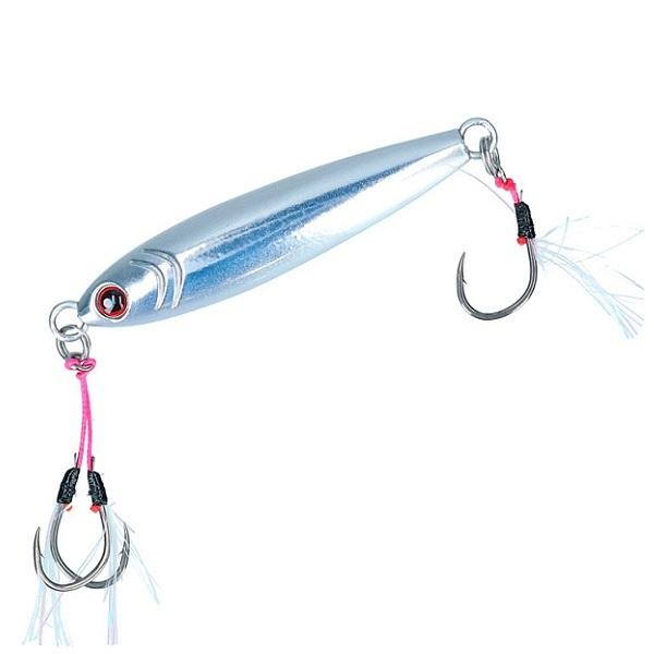 【ネコポス対象品】ダイワ メタルジグ ソルティガ CVジグSLJ(スーパーライトジギング) 80g フルミラー | DAIWA（釣り）