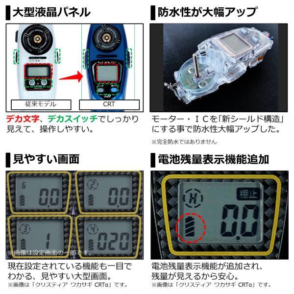 DAIWA（ダイワ） クリスティア ワカサギ CRT マットブラック 2020年