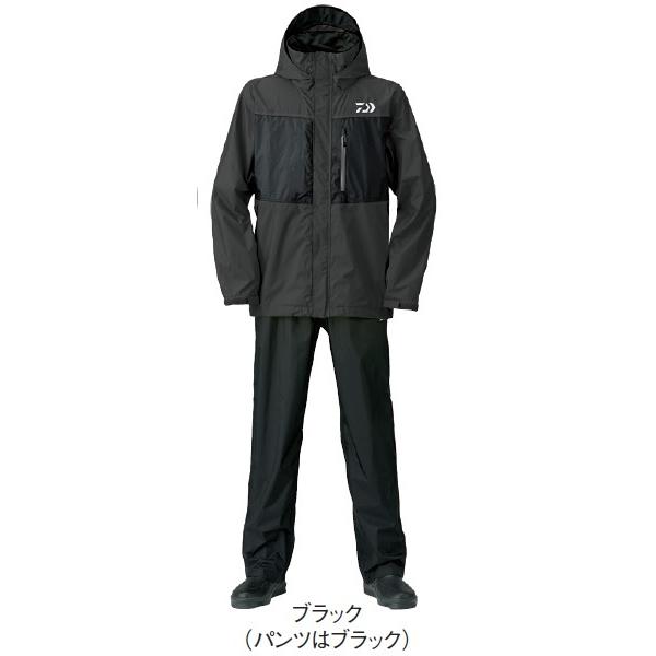 ダイワ  DR-3621 レインマックス レインスーツ ブラック M レインウェア | DAIWA（釣り）