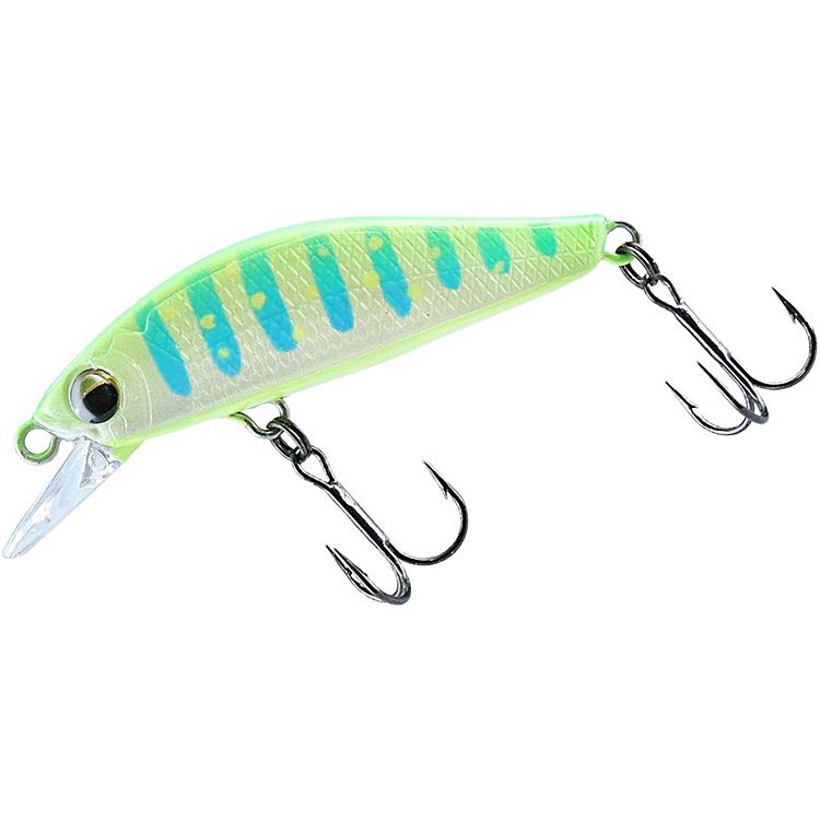 【ネコポス対象品】ダイワ シルバークリークミノースローフォールカスタム40SS ライムイワナ トラウトプラグ | DAIWA（釣り）