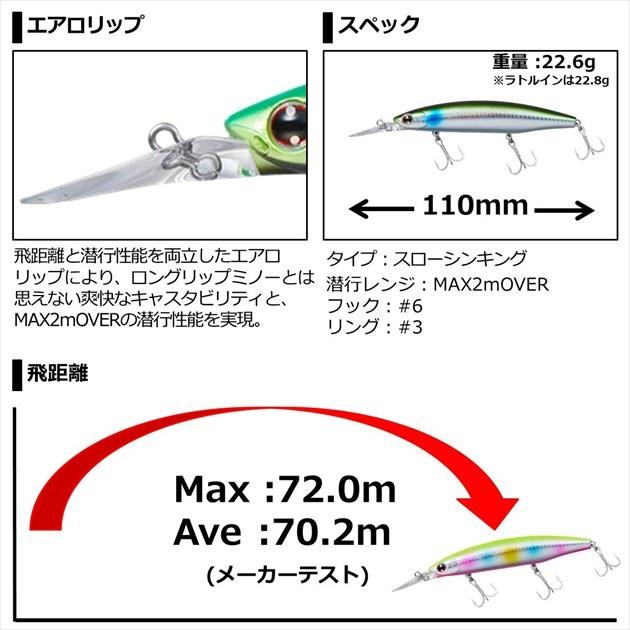 【ネコポス対象品】 ダイワ シーバスルアー ショアラインシャイナーZ セットアッパー110S-DR 不夜街 | DAIWA（釣り） | 02
