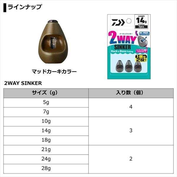 ダイワ ２ＷＡＹ シンカー ２８ｇ シンカー | DAIWA（釣り） | 03