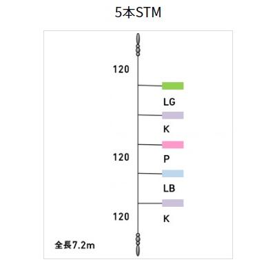 ダイワ 仕掛け 快適イカ仕掛ミラー11S RF SS 5本 スタンダードマルチ | DAIWA（釣り） | 01
