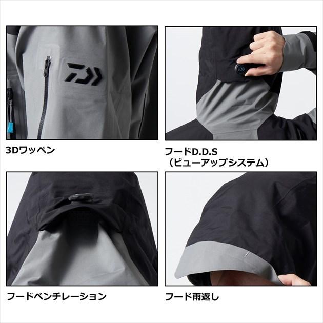 DAIWA（ダイワ） レインウェア DR-1622J ゴアテックス パックライト EG