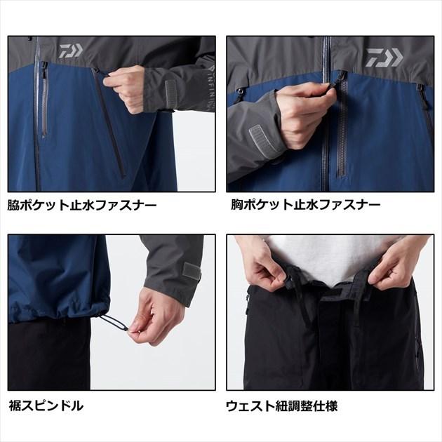【希少サイズ】DAIWA GORE-TEX レインウェア　(DR-1922) DAIWA（ダイワ） 【訳あり】ダイワ レインウェア DR-1922 ゴアテックス